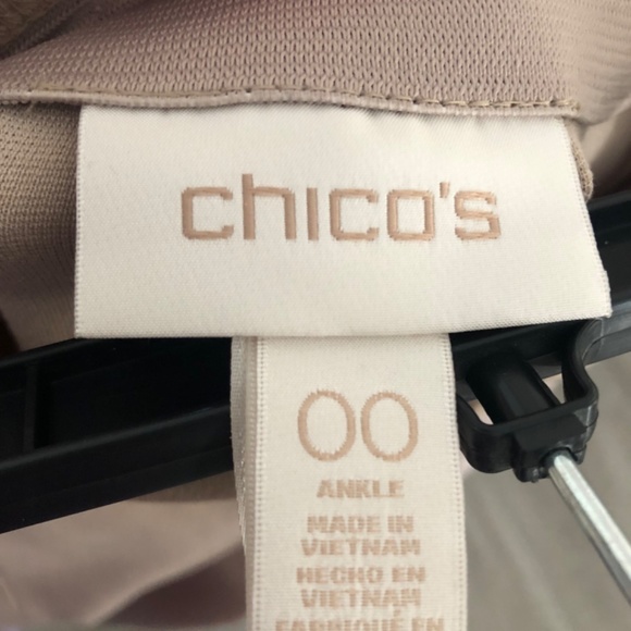 CHICOS SOFT SLIMMING PANTS SIZE 00 - Picture 4 of 7